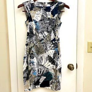 Multicolored Sheath dress